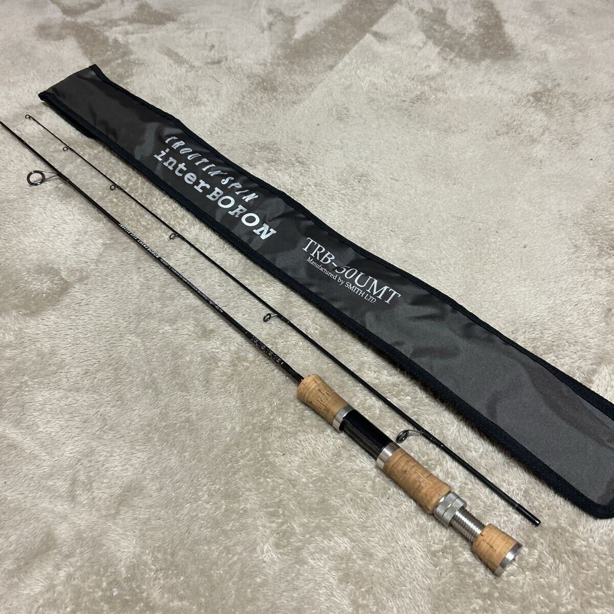 スミス トラウティンスピン インターボロン TRB-50UMT ミノートゥイッチング 1〜5g 1〜4Lb 渓流拍卖