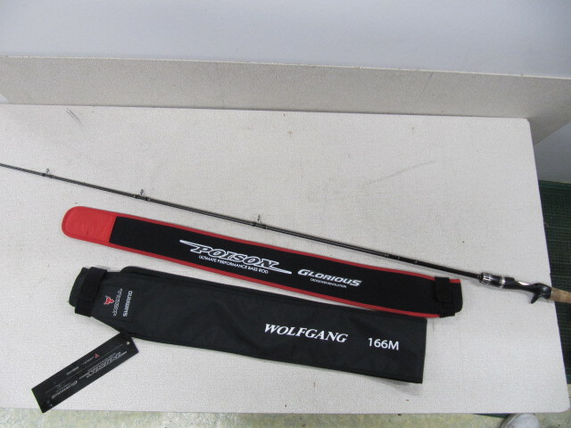美品!ジャッカル シマノ ポイズン グロリアス POISON GLORIOUS WOLFGANG 166M拍卖