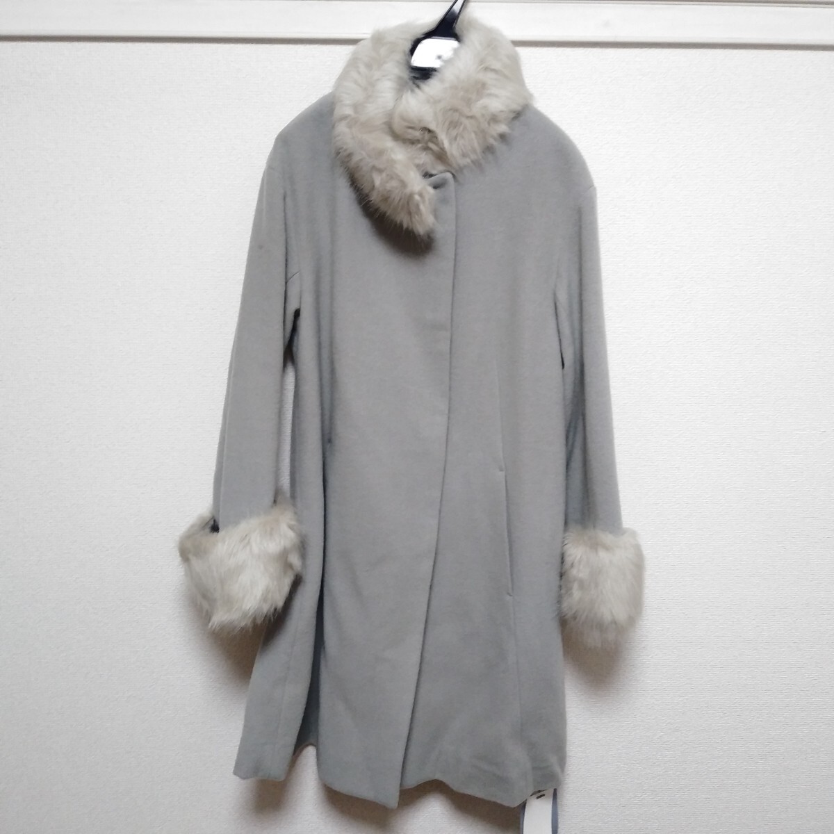 SNIDEL スナイデル レディース エコファーコート 0サイズ拍卖