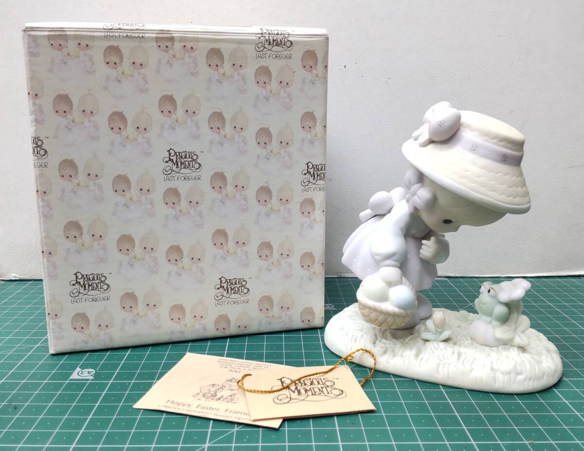 PRECIOUS MOMENTS プレシャスモーメント プレシャスモーメンツ 521906 Hoppy Easter,Friend ENESCO●H4514拍卖