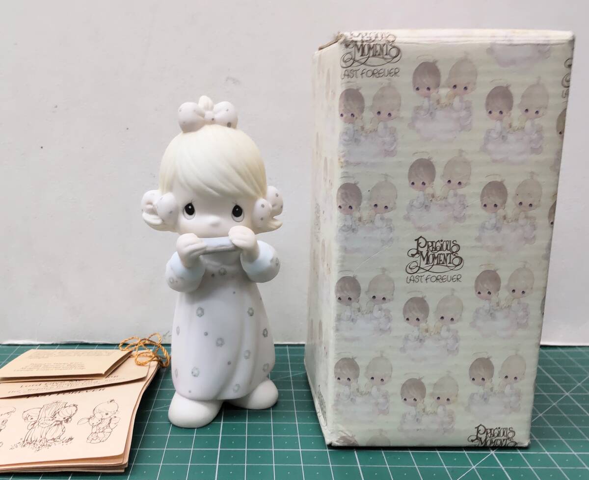 PRECIOUS MOMENTS プレシャスモーメント プレシャスモーメンツ 12386 Lord Give Me A Song ENESCO ●H4514拍卖