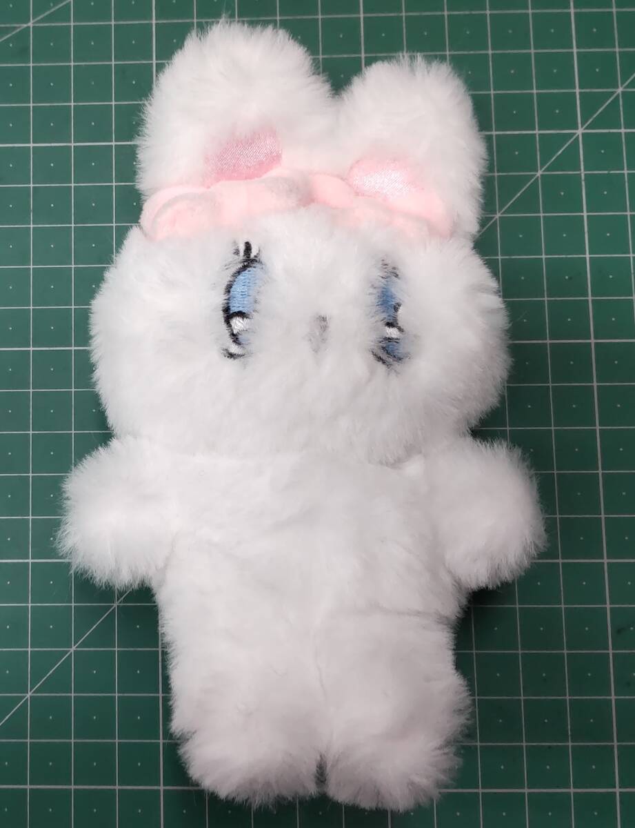 エスターバニー esther bunny ぬいぐるみ マスコット キーホルダー ホワイト タグ無●H4514拍卖