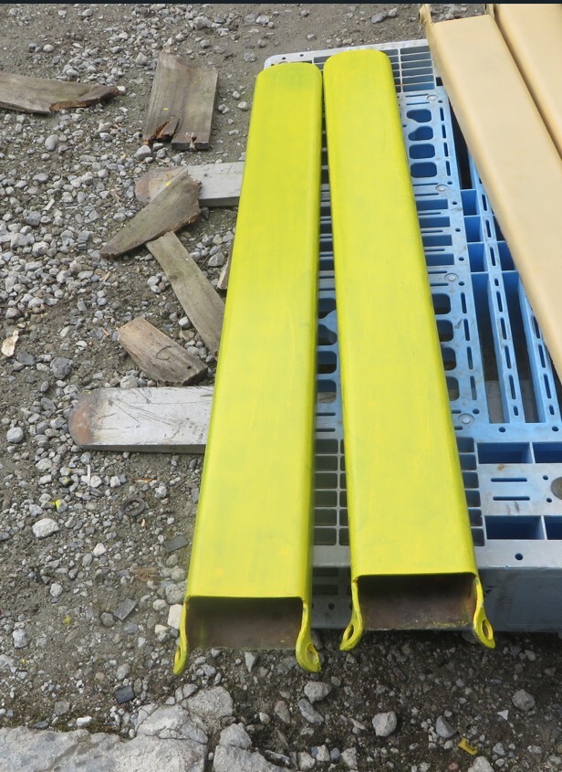 X-331■サヤフォーク フォークリフト爪 全長1170mm 中古拍卖