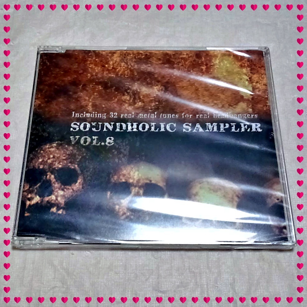 【未開封】Including 32 Real Metal Tunes for Real Headbangers Soundholic Sampler Vol.8拍卖