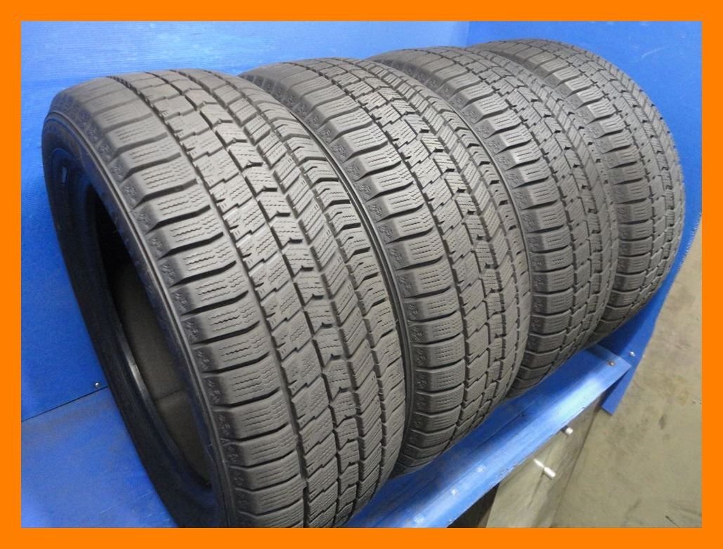 2021年製 8-9分山 4本セット 最新モデル グッドイヤー ★ アイスナビ8 【205/55R16】 4本★QA0044 アイシス ノア セレナ拍卖