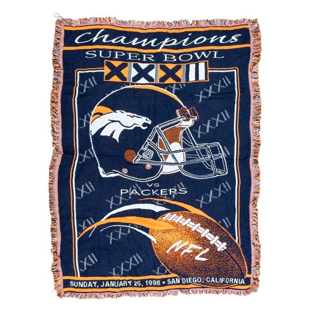 vintageラグ カーペット スポーツ NFL ブロンコス パッカーズ 750拍卖