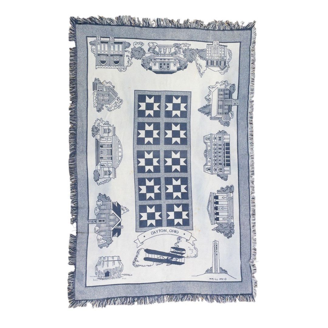 vintageラグ カーペット 90's オハイオ州 デイトン 922拍卖