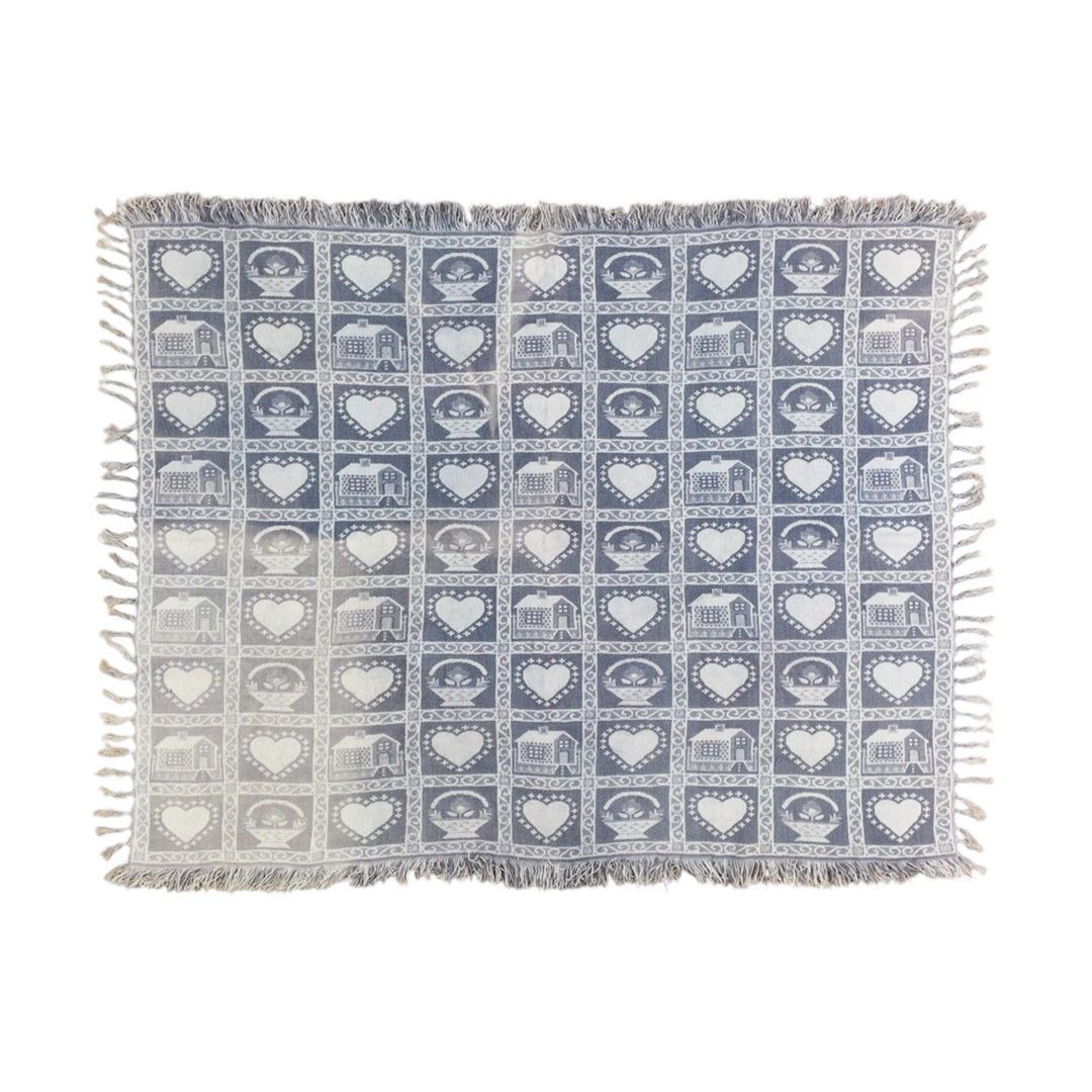 vintageラグ カーペット ハート ブロック 844拍卖