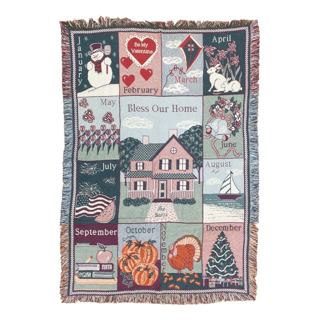 vintageラグ カーペット USA カレンダー 969拍卖