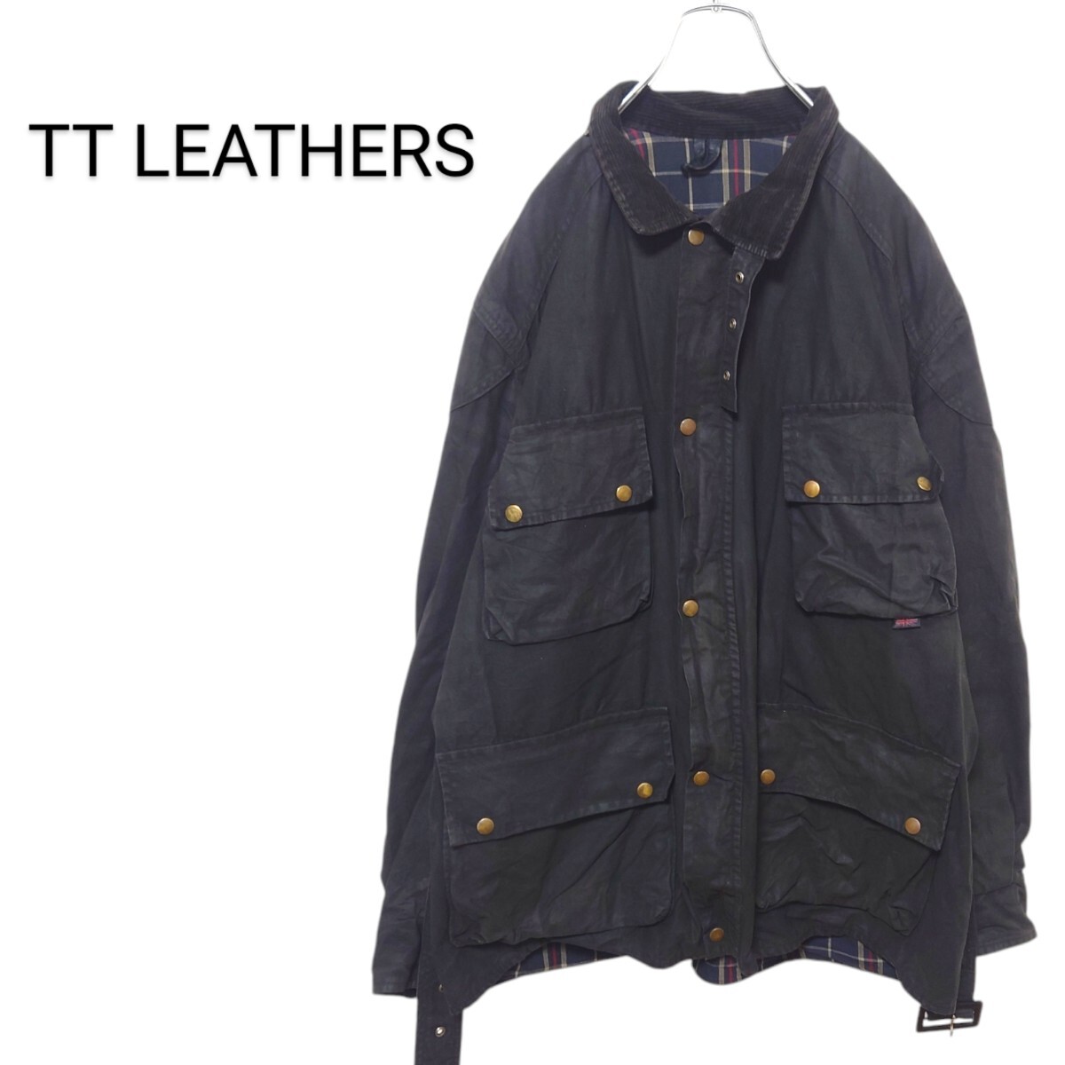 【TT LEATHERS】オイルドジャケット バイカージャケット A-2908拍卖