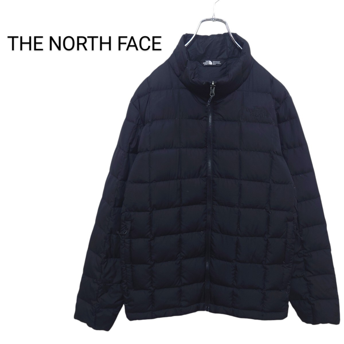 【THE NORTH FACE】グースダウンジャケット ブラック A-2971拍卖