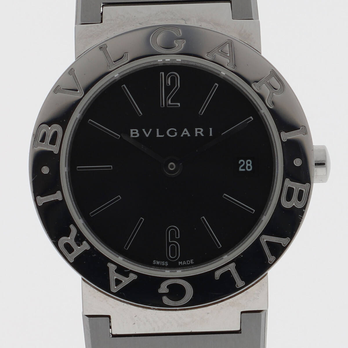 BVLGARI ブルガリ BB26SS ブルガリブルガリ ブラックダイヤル SS クオーツ 純正ボックス レディース【125641】拍卖