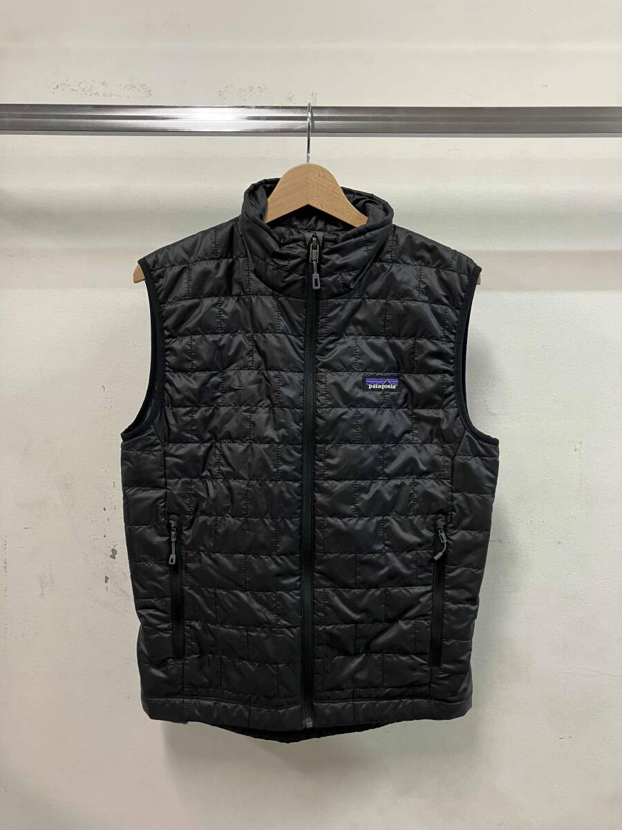 Patagonia パタゴニア 84242SP24 NANO PUFF VEST ブラック ダウンベスト ベトナム製 サイズXS拍卖