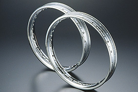 【PMC.Inc】 Z1/Z2 H2/750SS クロームメッキリム 1個 フロント拍卖