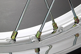 【PMC.Inc】 Z1/Z2 H2 ユニクロメッキスポークセット リア拍卖