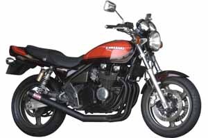 96-08 ゼファー400Χ モリワキ ワンピース ブラック マフラーZEPHYR400Χ ( 01810-40223-00 )拍卖