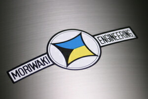 MORIWAKI/モリワキ トレードマーク ステッカー MORIWAKI 2枚セット拍卖