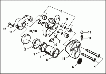 【PMC.Inc】 Z1/Z2 STDキャリパーパーツ ブリーダーキャップ KZ750/1000 PMC拍卖