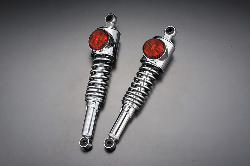 【PMC.Inc】 Z1/Z2 STDタイプ リアショック 純正型 ブラックリム/レッド拍卖