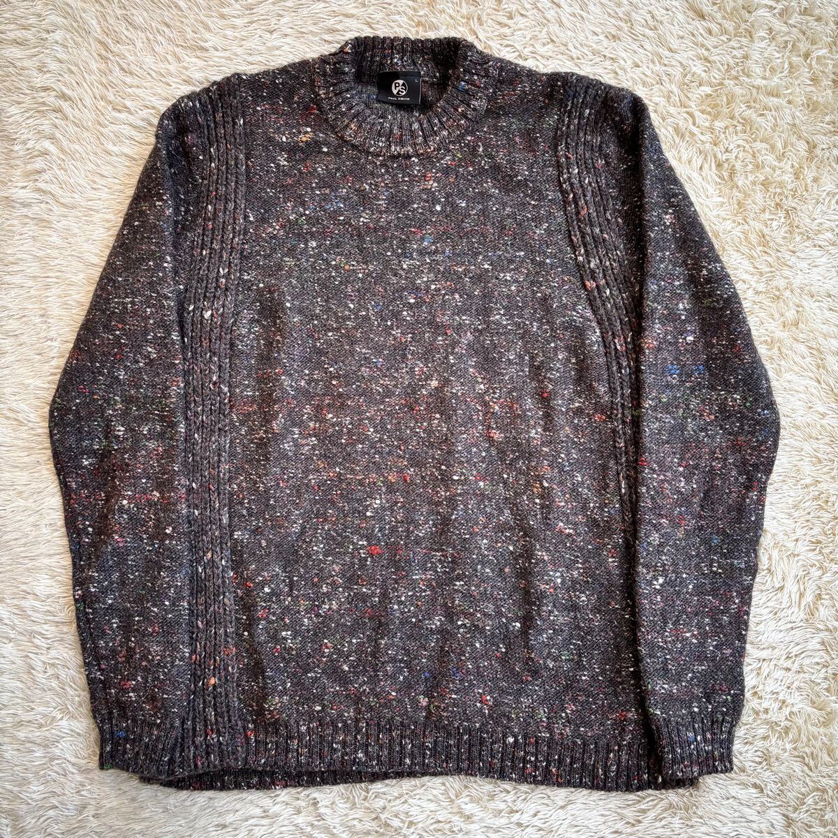 ポールスミス PS Paul Smith ニットセーター アルパカ シルク混 L拍卖