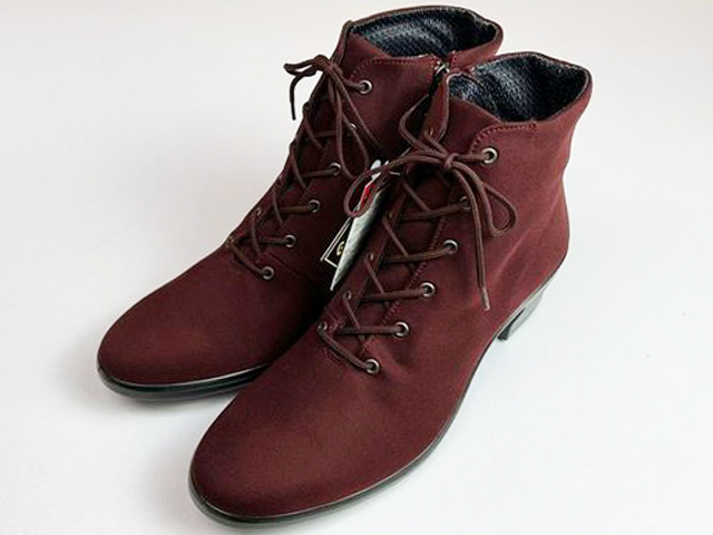 【送料無料】TDY3989【18700円】25cm3E ワイン トップドライ TOPDRY 日本製 ゴアテックス ファスナー付き ブーツ拍卖