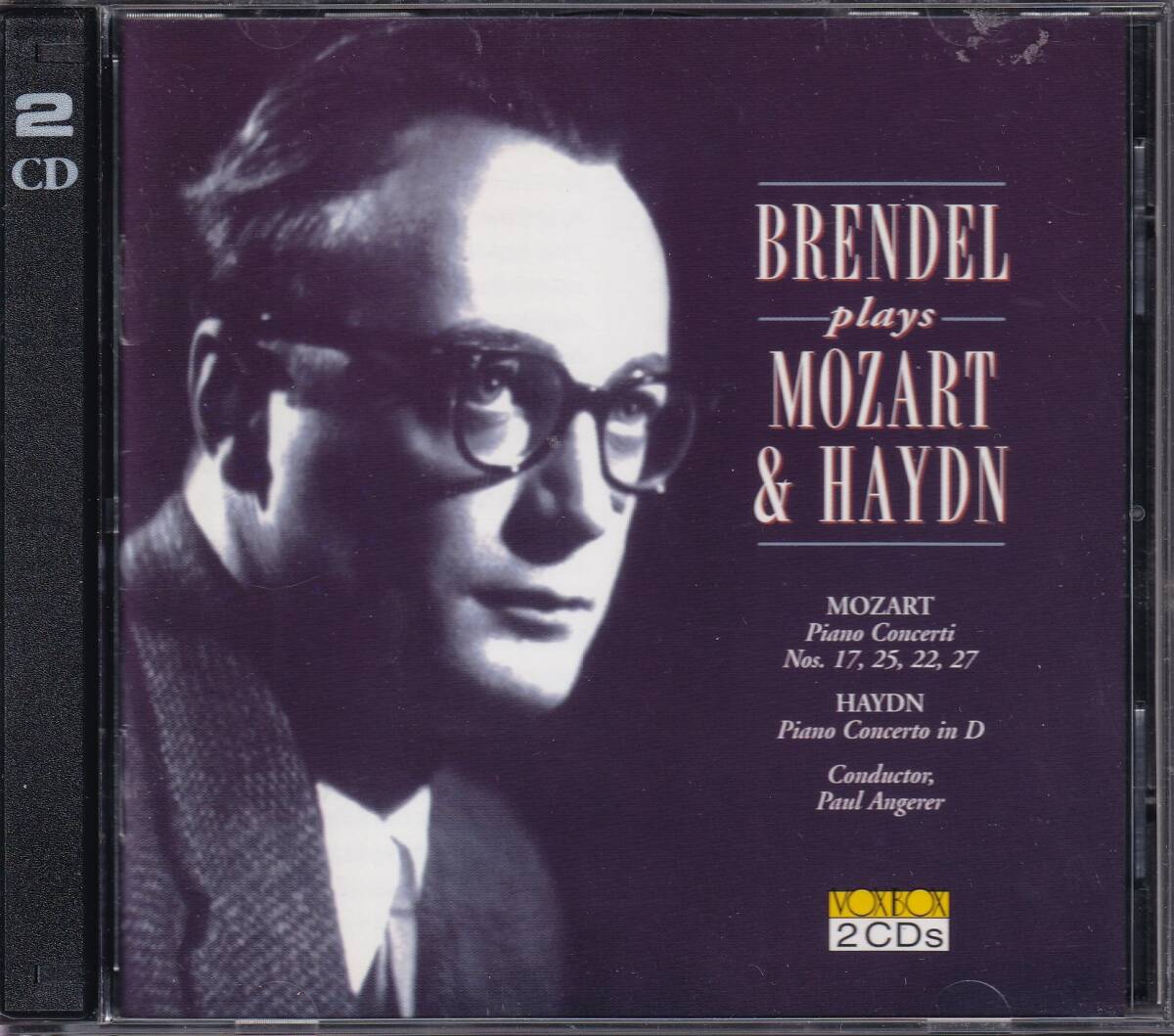 *【廃盤】ブレンデル,アンゲラー指揮ウィーンプロムジカ管~モーツァルト:ピアノ協奏曲第17/22/25/27番,ロンド;ハイドン:ピアノ協奏曲2枚組拍卖