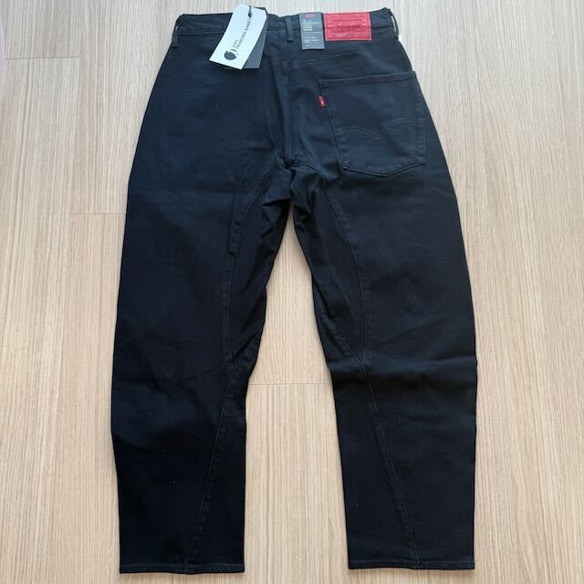 LEVI'S ENGINEERED JEANS BAGGY TAPER LEJ570 リーバイス エンジニアード ジーンズ デニム 570 LEVIS Black ブラック バギーテーパー 新品拍卖