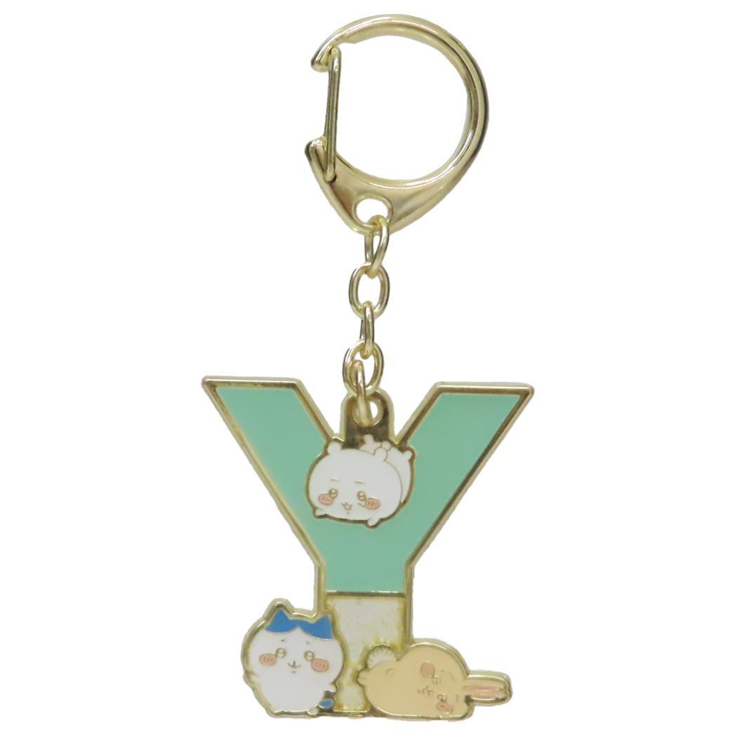 ちいかわ キーリング アルファベットキーホルダー Y トーマントイズ イニシャル バッグチャーム キャラクター グッズ拍卖