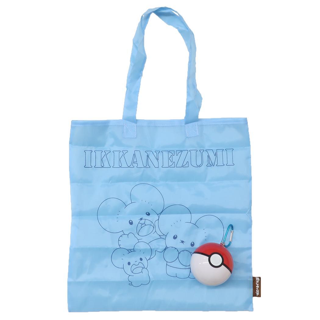 ポケットモンスター エコバッグ トートバッグINモンスターボール5 イッカネズミ ポケモン マルヨシ お買い物かばん おもしろ雑貨拍卖