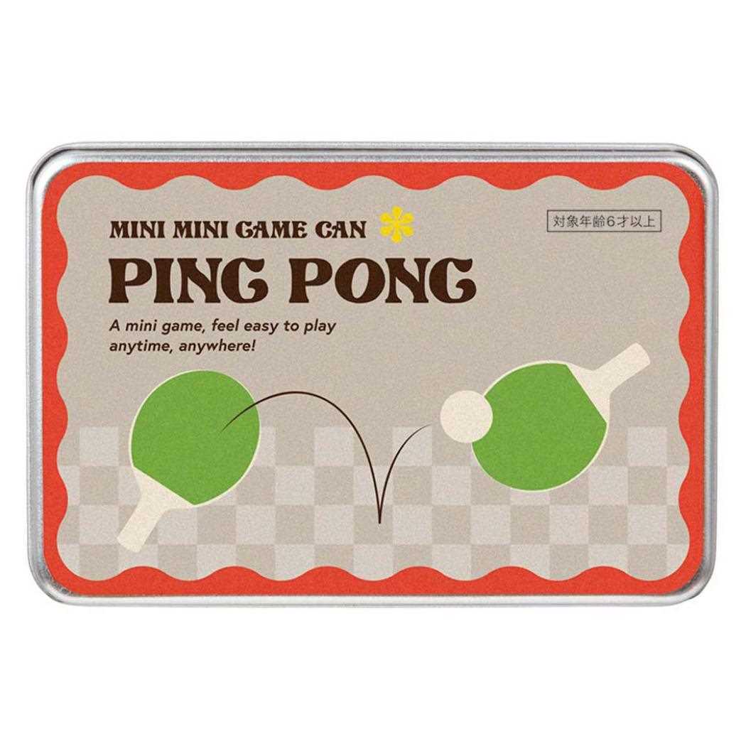 おもちゃ ミニミニゲームカン ピンポン デコレ 玩具 おもしろ雑貨 室内遊び グッズ拍卖