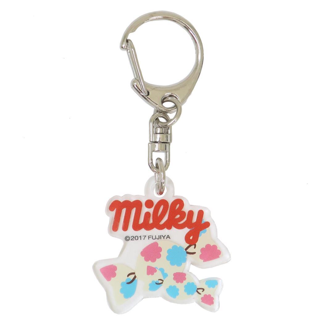 ペコちゃん キーリング アクリルキーホルダー ミルキー ワタナベ アクキー キャラクター グッズ拍卖