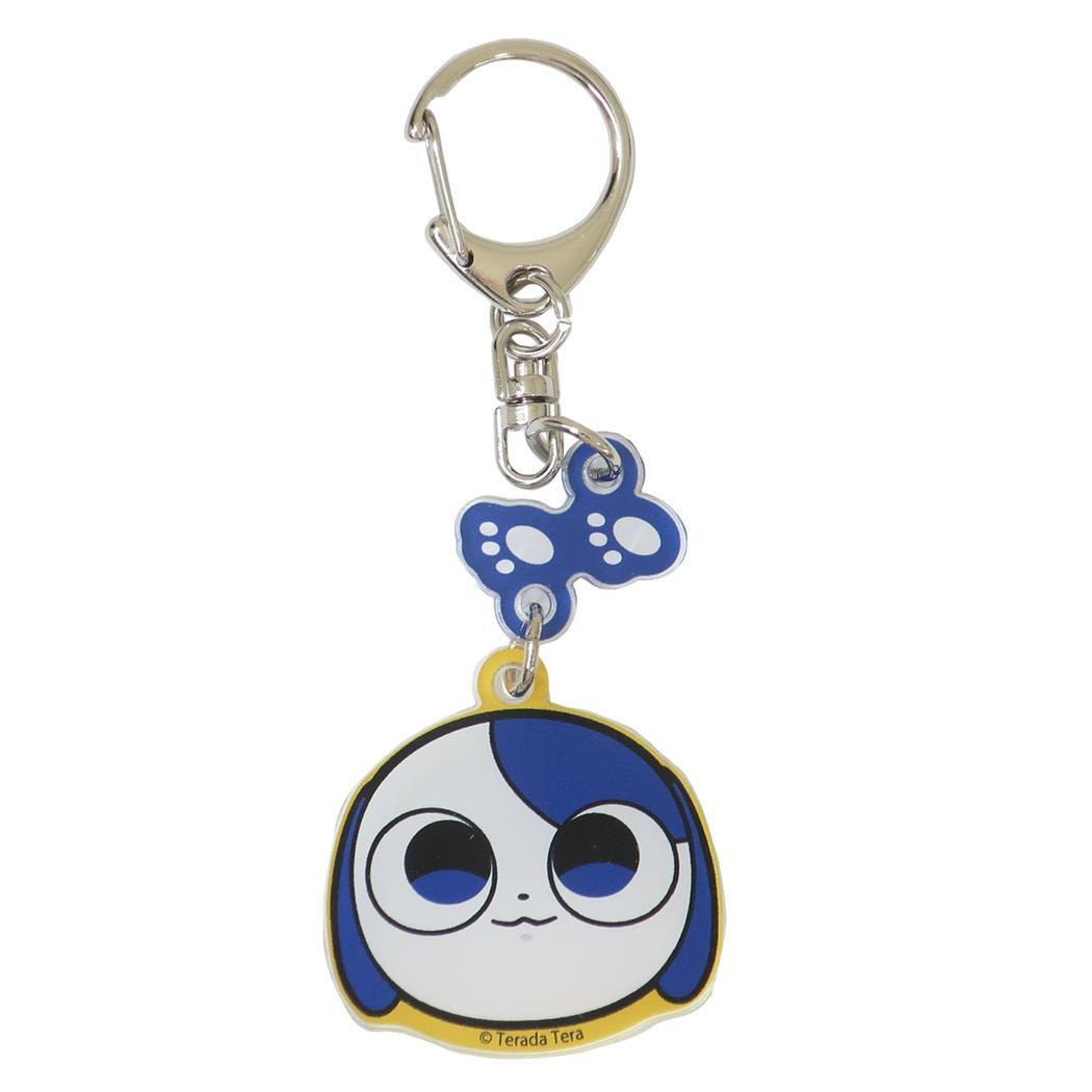 寺田てら キーリング 2連アクリルキーホルダー ぶち!すねこすり ワタナベ アクキー かわいい グッズ拍卖