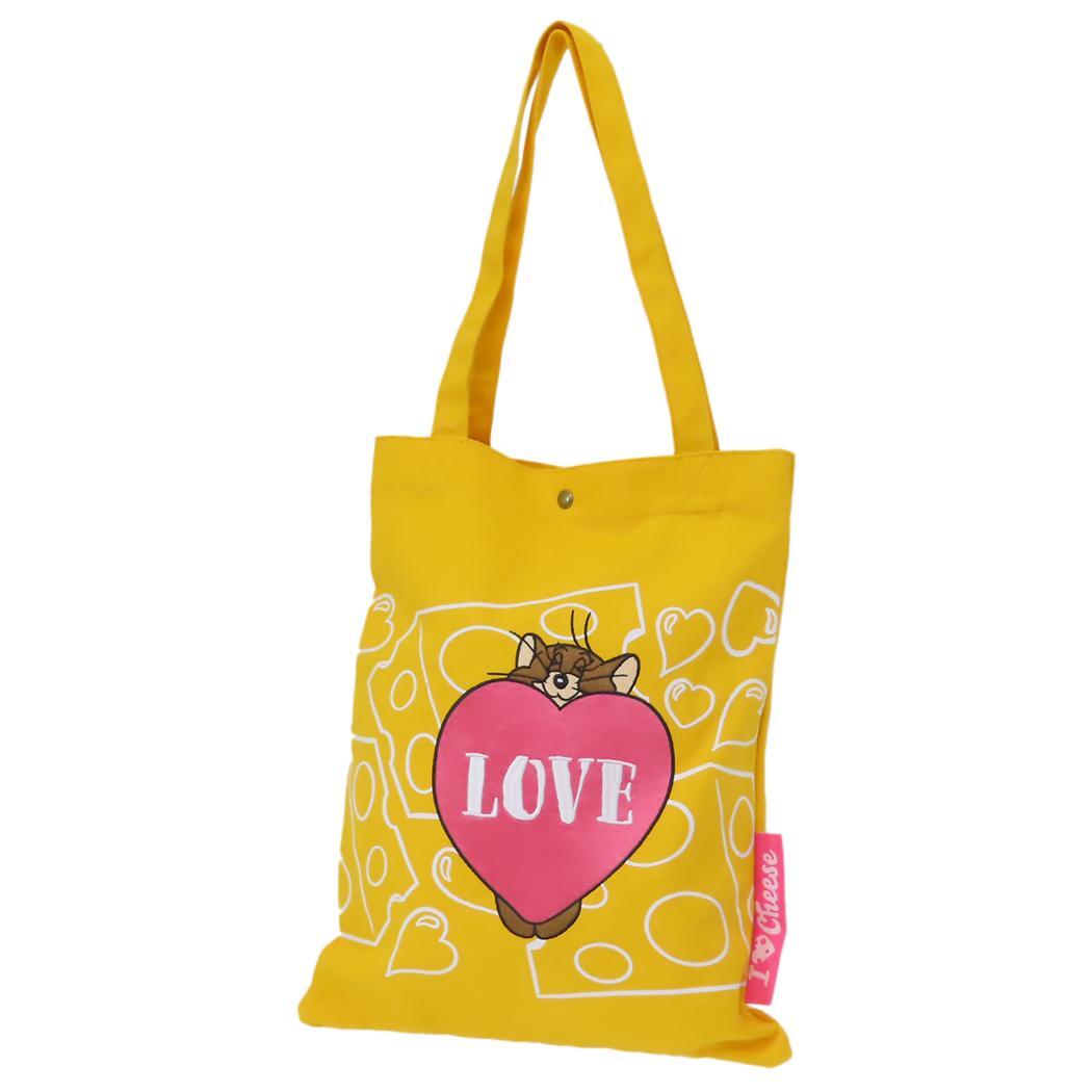 トムとジェリー トートバッグ ナラティブトートバッグ LOVE ワーナーブラザース スモールプラネット 手提げかばん キャラクター拍卖