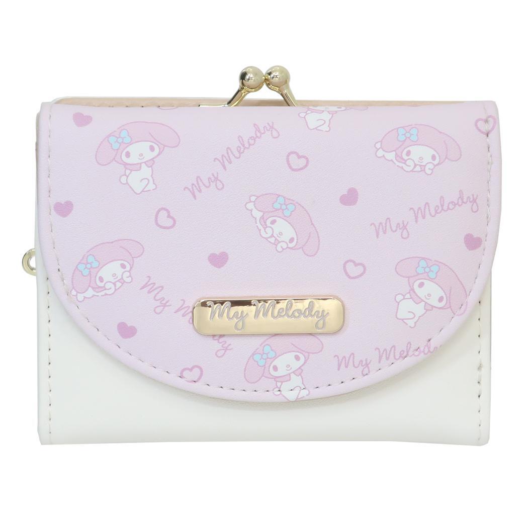 マイメロディ ミニウォレット 口金財布 三つ折り サンリオ アルディ プレゼント レディース ミニ財布 キャラクター グッズ拍卖