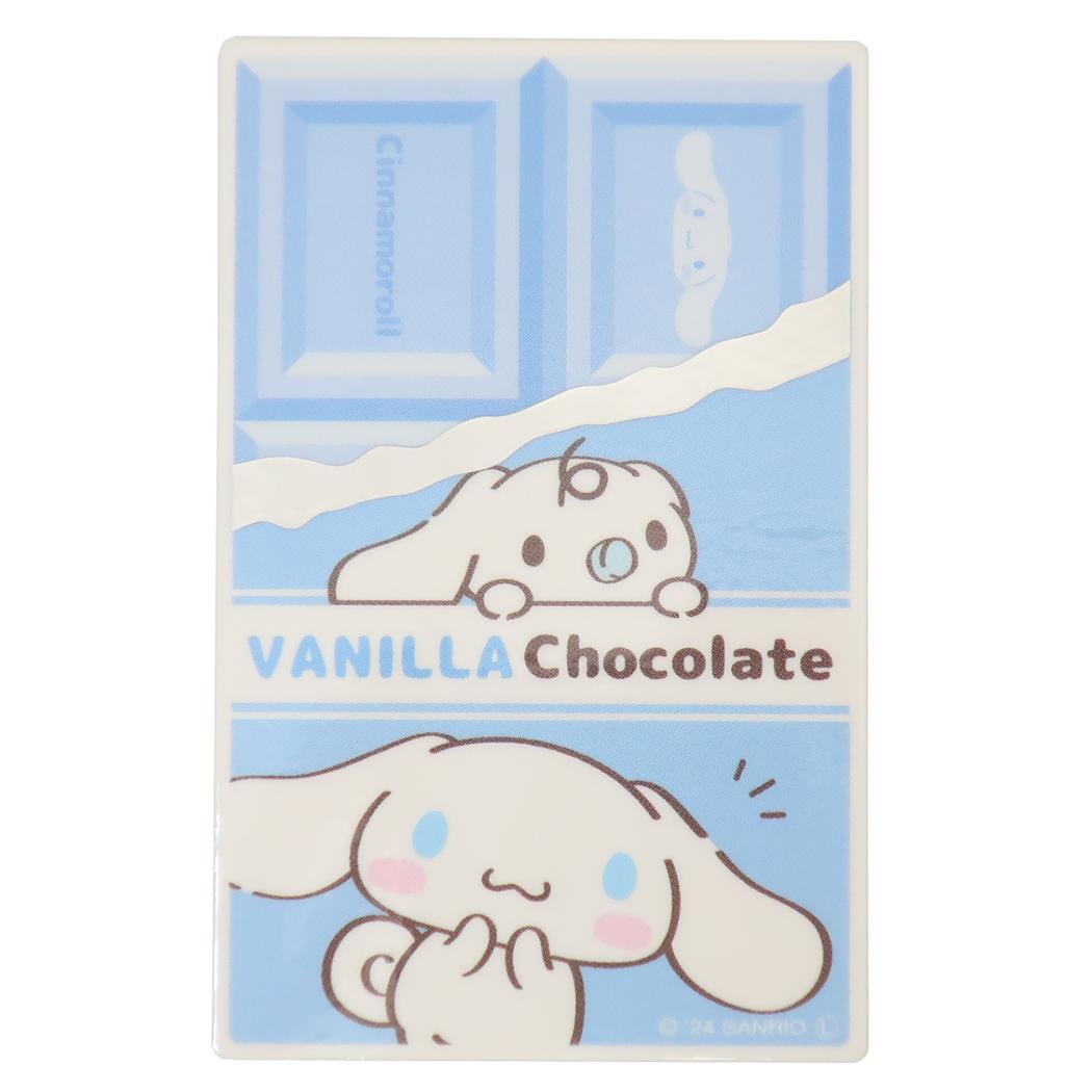 シナモロール ダイカットシール ミニデコステッカー チョコレート サンリオ カミオジャパン 耐水耐光 キャラクター グッズ拍卖
