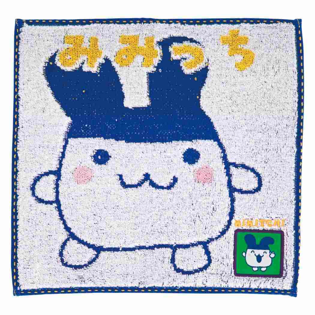 たまごっち ミニタオル ジャガードハンカチタオル オーガニックコットン みみっち バンダイ 汗拭きタオル キャラクター グッズ拍卖