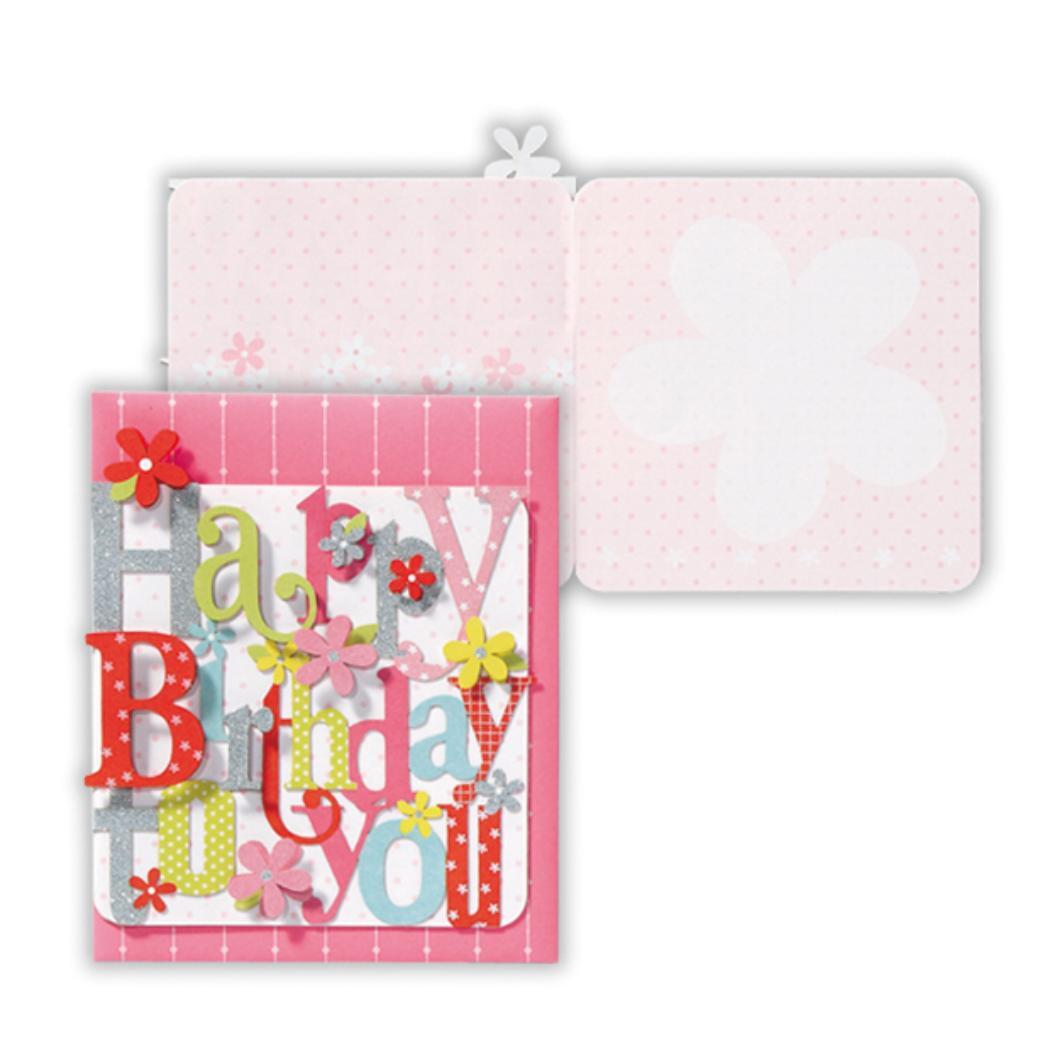 グリーティングカード 誕生お祝い 抜き文字 バースデー2 日本ホールマーク バースデーカード メッセージカード グッズ拍卖