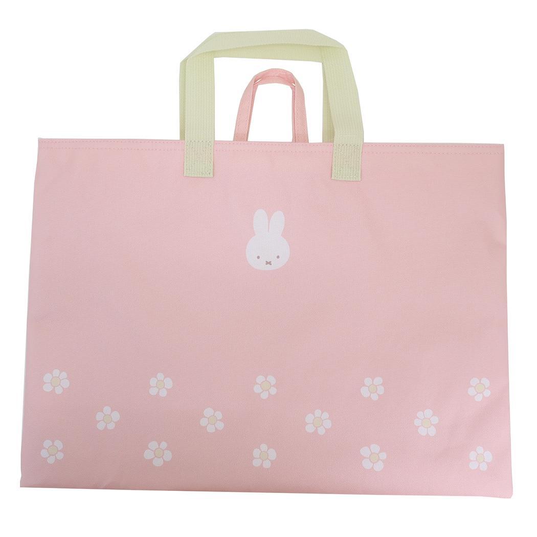 ミッフィー レッスンバッグ チャームバッグ 単柄 ピンク ポリエステルシリーズ 新入学 ディックブルーナ アートウエルド お稽古バ拍卖