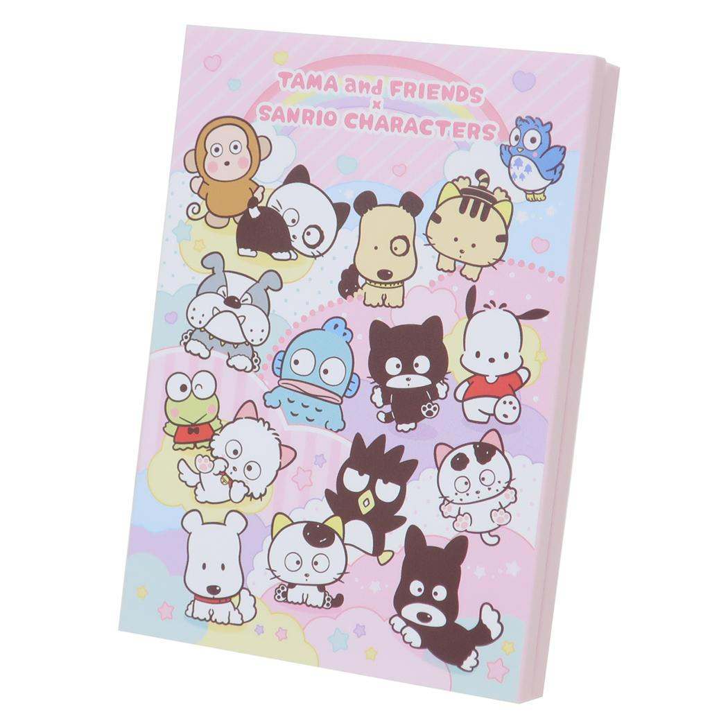 タマ&フレンズxサンリオキャラクターズ メモ帳 パタパタメモ PK サンリオ マリモクラフト 新学期準備文具 キャラクター グッズ拍卖