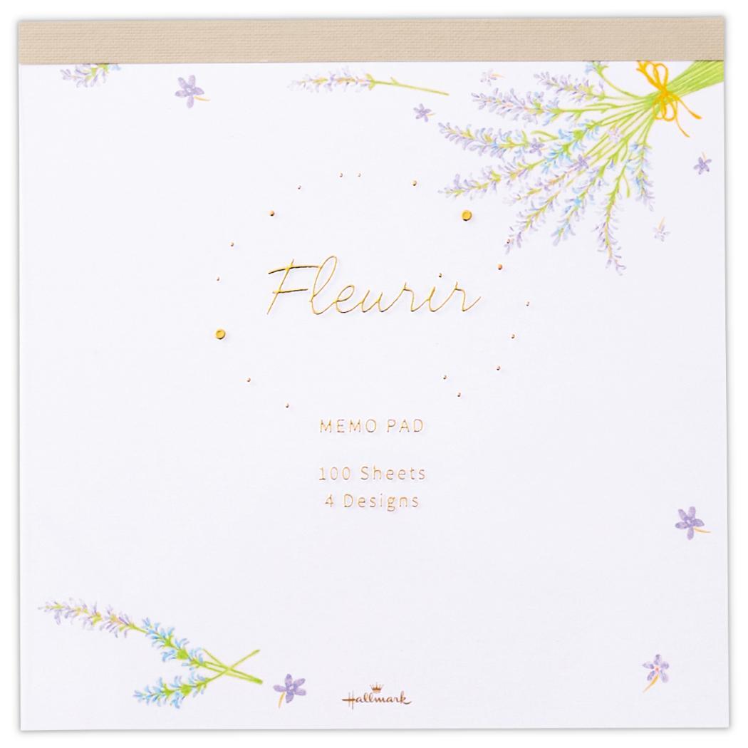 フルリール メモ帳 メモパッド FLラベンダー 日本ホールマーク スクエアメモ メモ用紙 グッズ拍卖