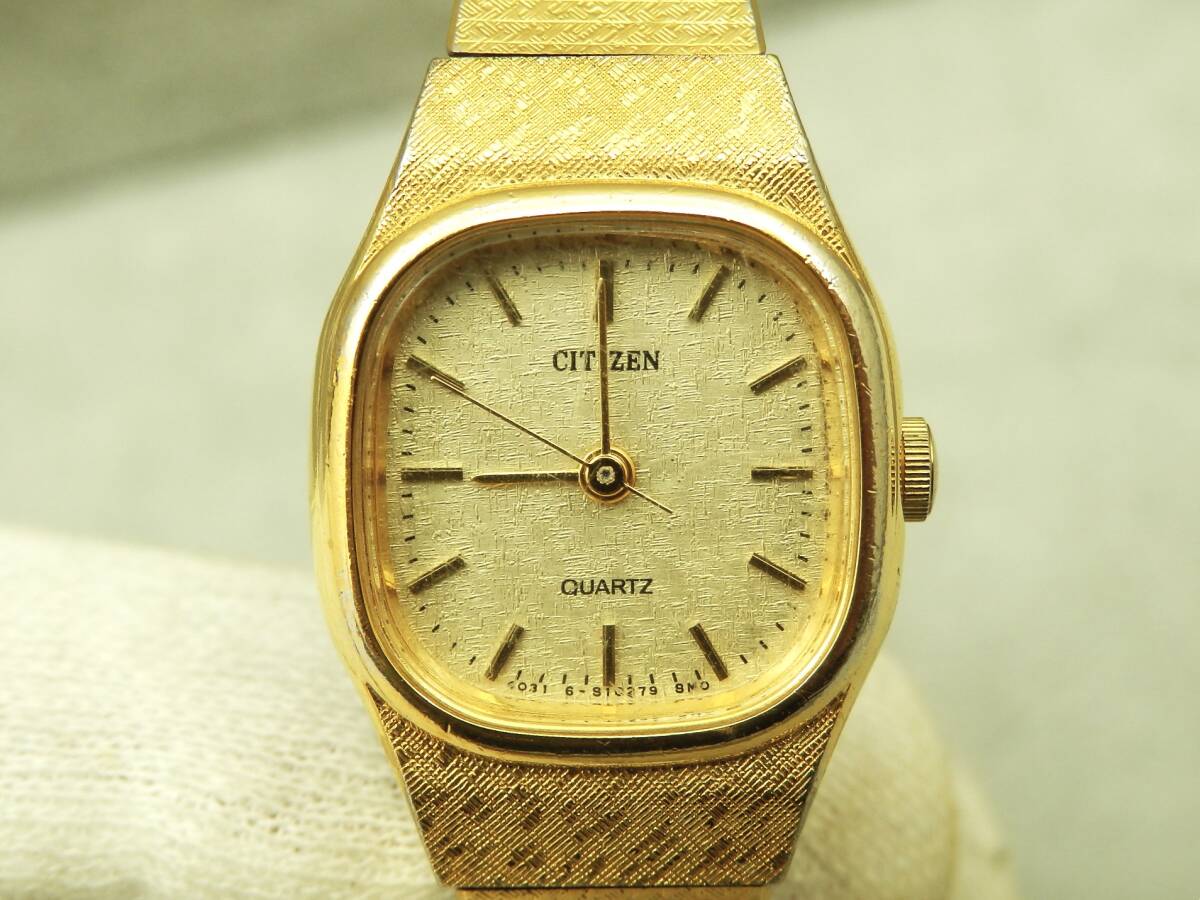 CITIZEN 4031-S01281 レディースクォーツ 約25.6g 稼働現状品 売り切り拍卖