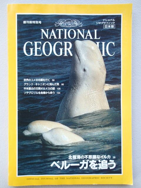 【ナショナル ジオグラフィック 日本版】創刊前特別号(準備号)1995年★NATIONAL GEOGRAPHIC 拍卖