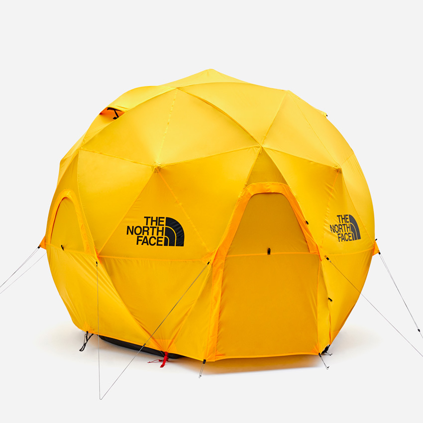 未使用品 THE NORTH FACE ノースフェイス NV21800 SF TENT GEODOME4 ジオドーム 4人用 ジオデシック ドーム テント サフランイエロー拍卖