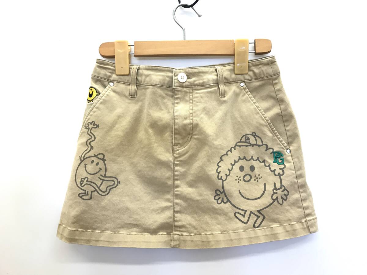 PEARLY GATES パーリーゲイツ ×MR.MEN LITTLE MISS ゴルフウェア レディース ストレッチスカート サイズ:0 #215744-14拍卖