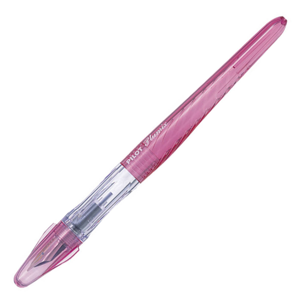 【廃番稀少】パイロット PILOT Plumix 万年筆 イタリック M 中字 ヨーロッパ規格 ピンク Fountain Pen Pink Rare拍卖