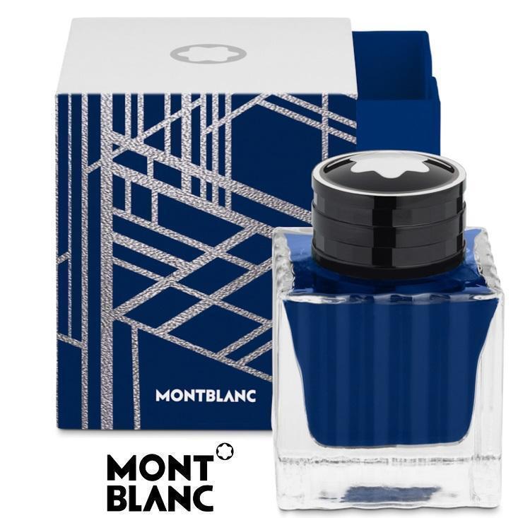 【稀少】モンブラン Montblanc スターウォーカー スペースブルー 万年筆インク 青 新品 Fountain Pen Ink NEW拍卖