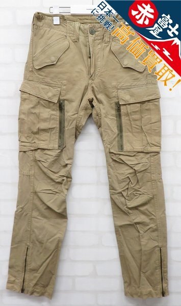 3P8954/未使用品 RRL M-51 リップストップフィールドカーゴパンツ拍卖