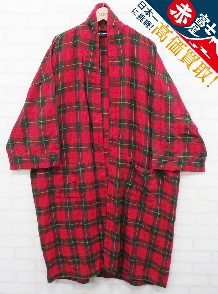 8T8600/puritan チェックシャツガウン ピューリタン拍卖