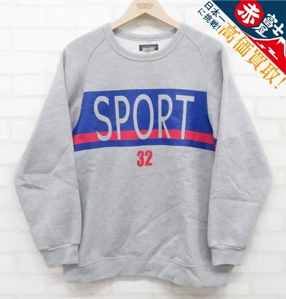 8T8178/サニースポーツ SPORT 32 フリーダムスリーブスウェット SUNNY SPORTS拍卖