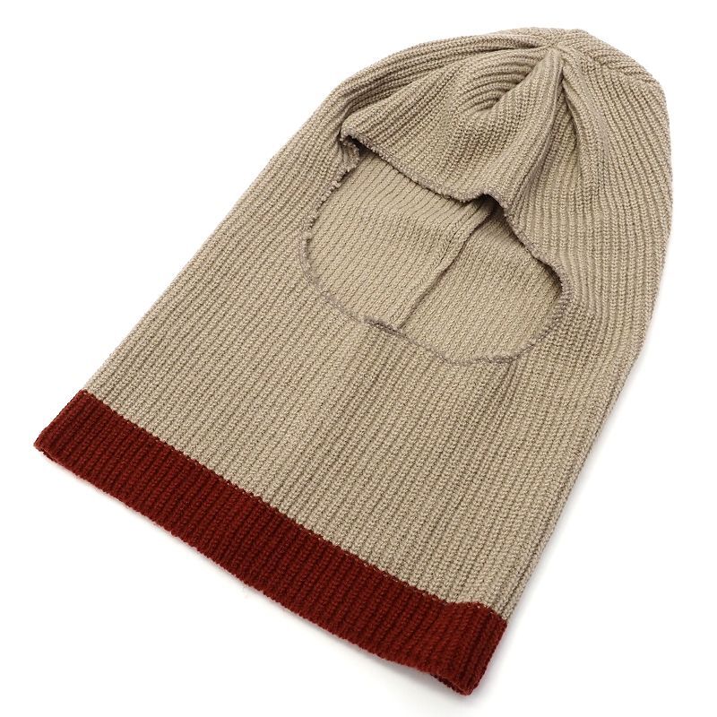 K05399G3 超美品 F/CE. /KNIT BALACLAVA ニット 目出し帽 キャップ 【サイズ:FREE】 ベージュ ネックウォーマー エフシーイー メンズ拍卖